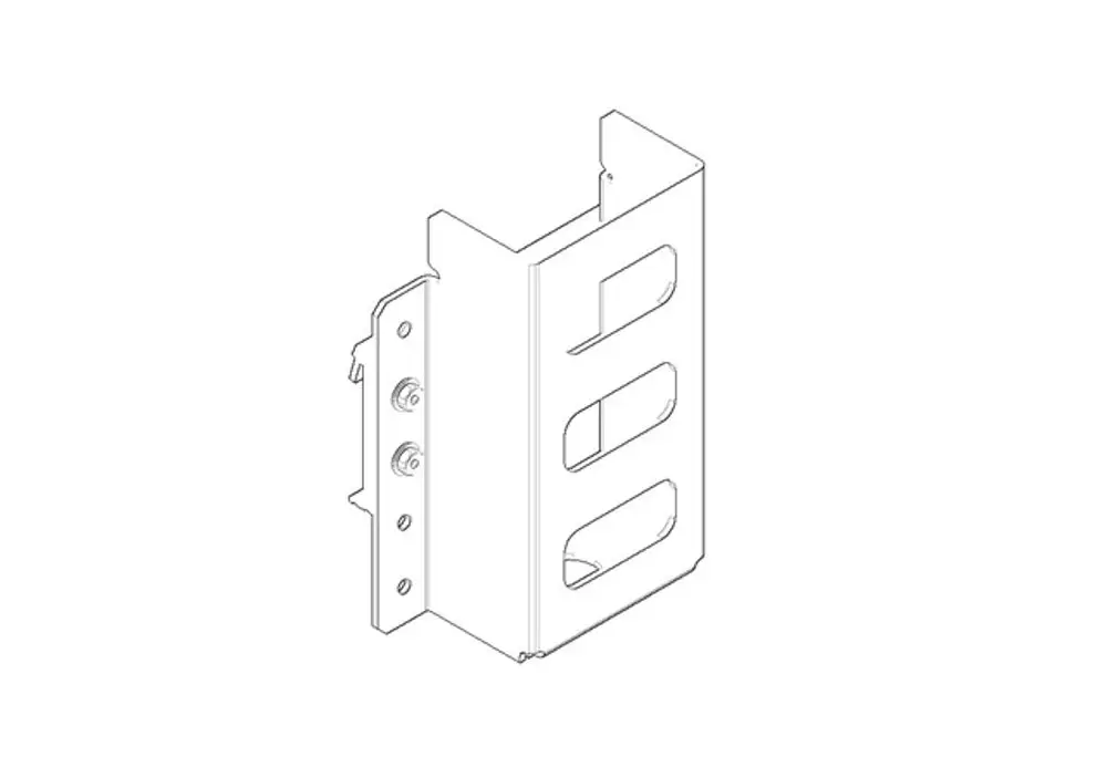 DORNBRACHT Halter für Netzteil ERSATZTEILE 04175801200 47,5 x 100 x 125 mm, 0417580120090 Galeriebild 1